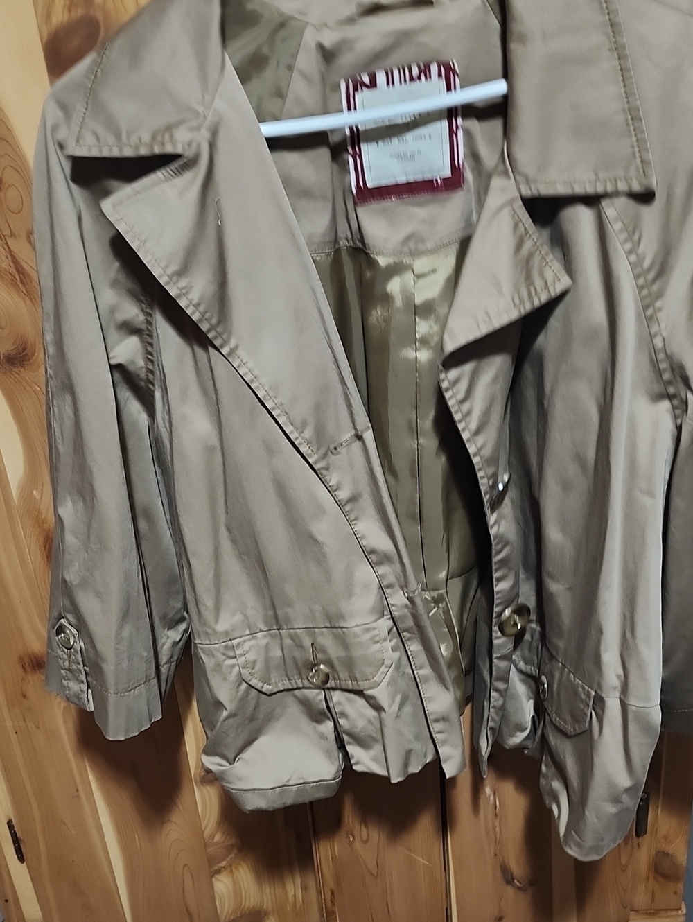 Old Navy Women's Taupe Jacket Blazer